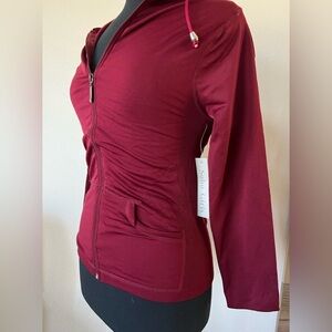 Soho Girls Athletic Jacket‎ Color Burgandy